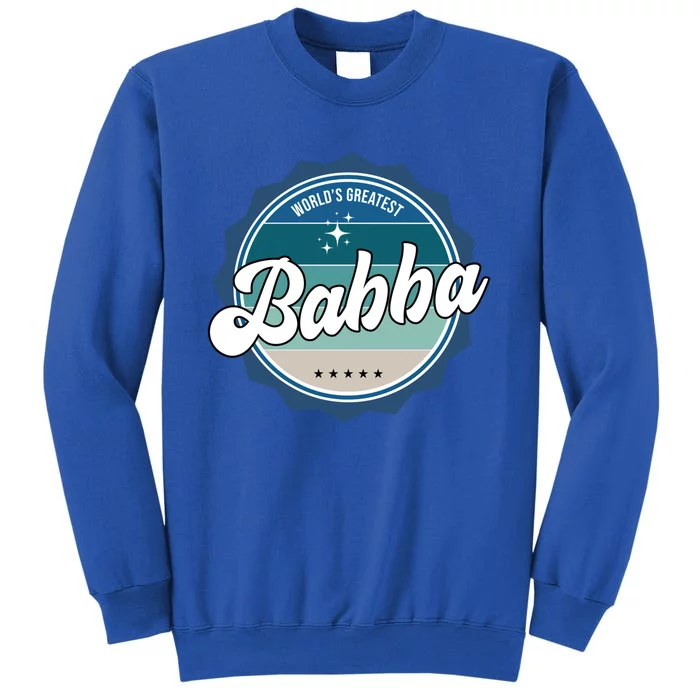 Worlds Greatest Babba Arabic Dad Gift Sweatshirt