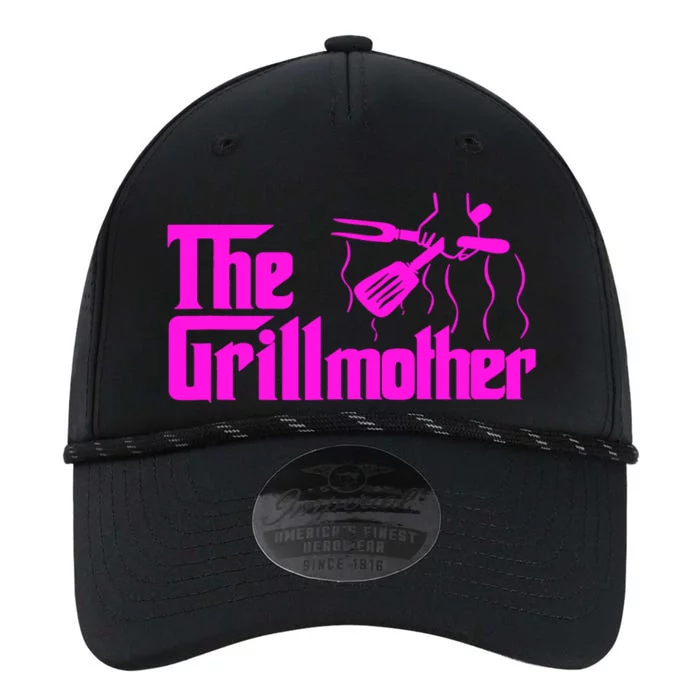 Wo Grillfather Bbq Timer Barbecue Funny Tee Chef Bbq Cute Gift Performance The Dyno Cap