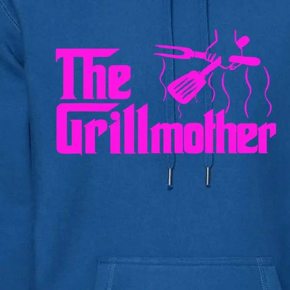 Wo Grillfather Bbq Timer Barbecue Funny Tee Chef Bbq Cute Gift Premium Hoodie