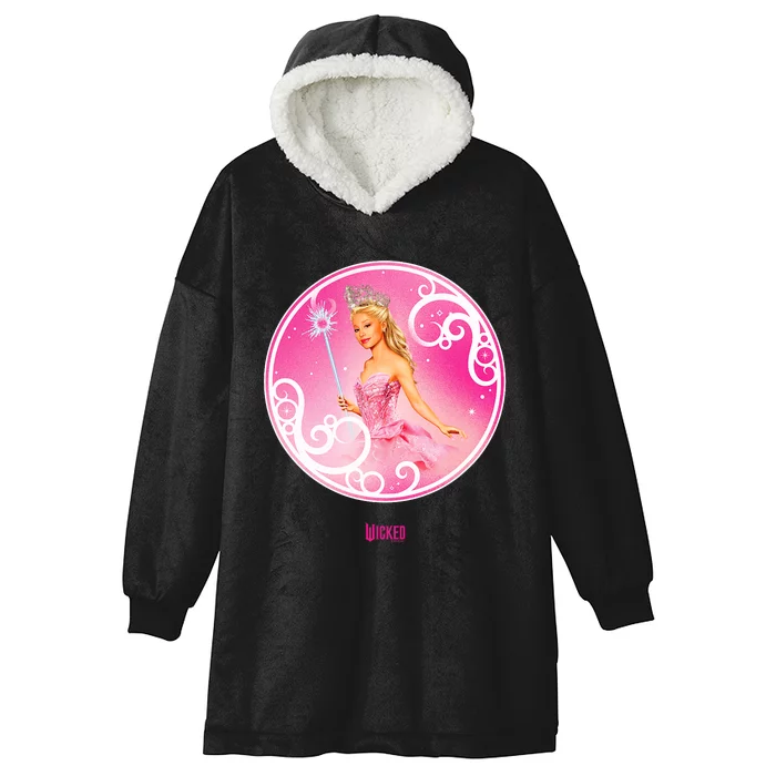 Wicked Glinda Bubble Pose Hooded Wearable Blanket