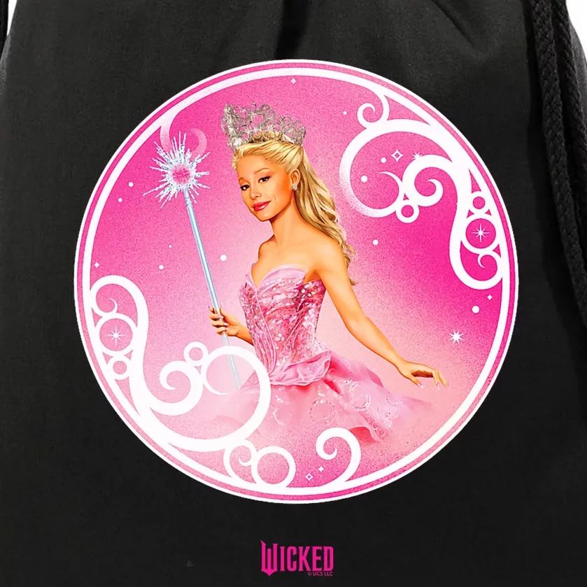 Wicked Glinda Bubble Pose Drawstring Bag