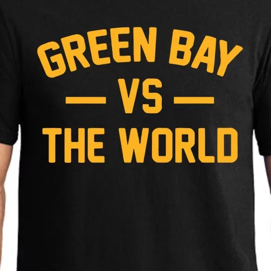 Wisconsin Green Bay Vs The World Pajama Set