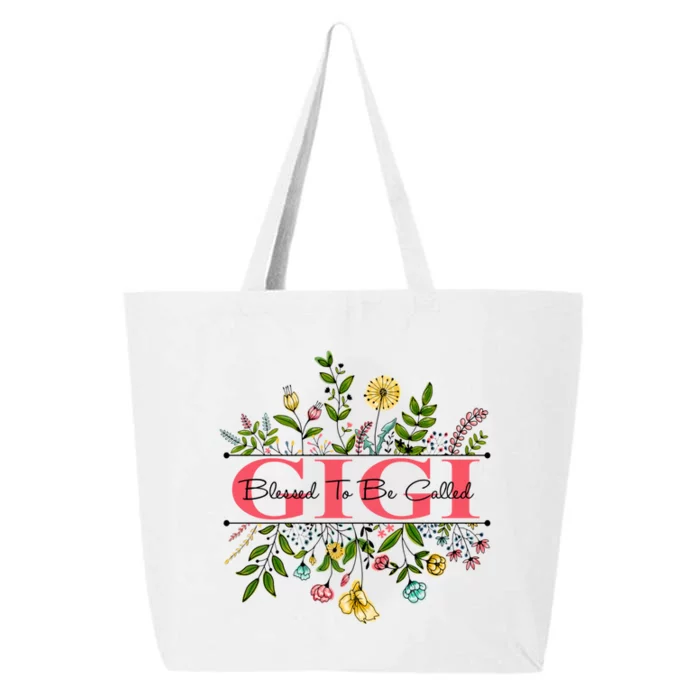 Wildflower Gigi Blessed To Be Called Gigi Colorful Graphic 25L Jumbo Tote