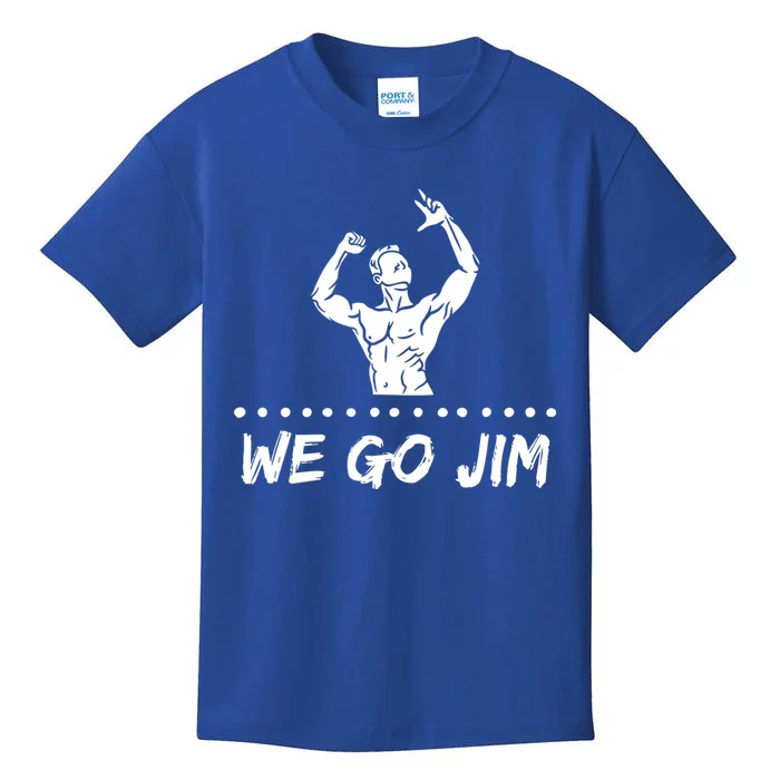 WeGoJim Gym Bro Culture Workout Classic Pump Cover Tee Kids T-Shirt