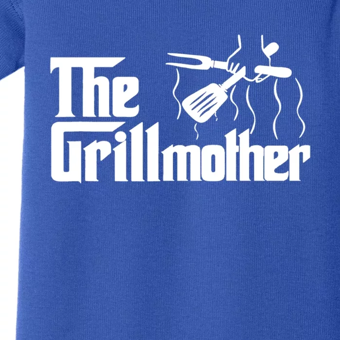 Wo Grillfather Bbq Timer Barbecue Funny Tee Chef Bbq Gift Baby Bodysuit