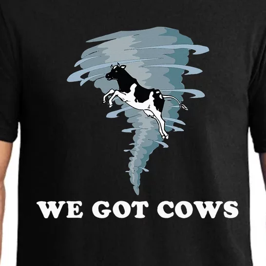 We Got Cows Tornado Chaser Pajama Set