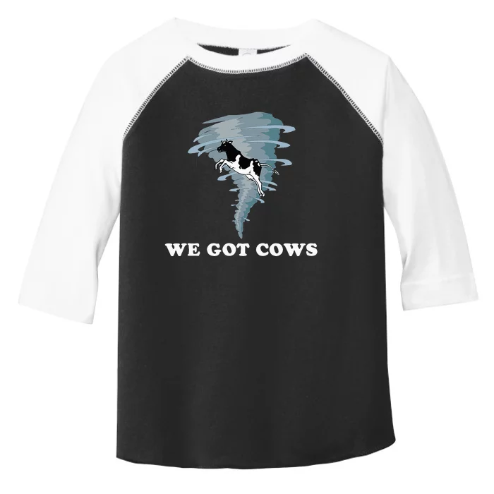 We Got Cows Tornado Chaser Toddler Fine Jersey T-Shirt