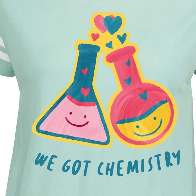 We Got Chemistry Cute Gift Enza Ladies Jersey Football T-Shirt