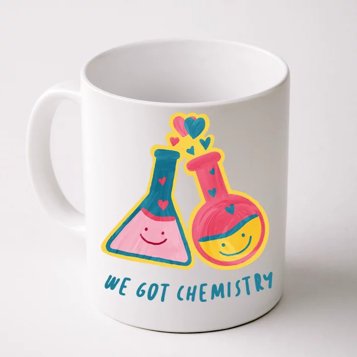 We Got Chemistry Cute Gift Front & Back Coffee Mug