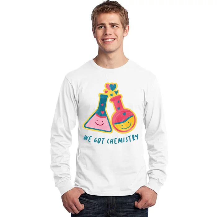 We Got Chemistry Cute Gift Tall Long Sleeve T-Shirt