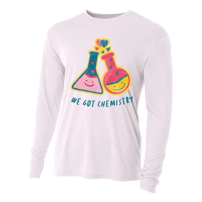 We Got Chemistry Cute Gift Cooling Performance Long Sleeve Crew