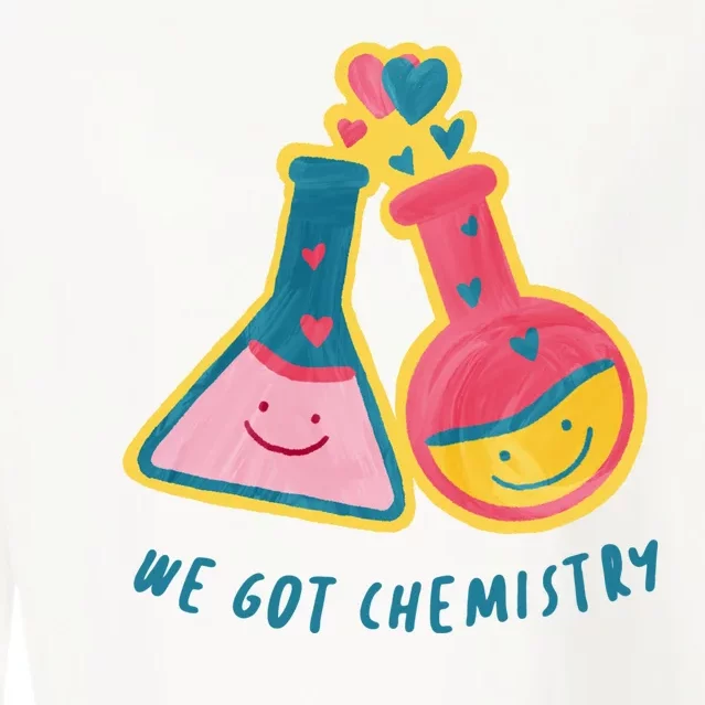 We Got Chemistry Cute Gift Cropped Pullover Crew