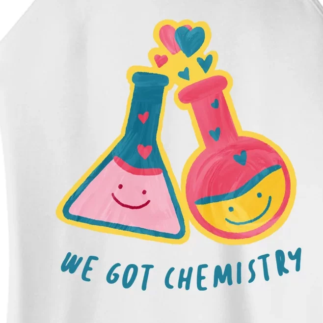 We Got Chemistry Cute Gift Women’s Perfect Tri Rocker Tank