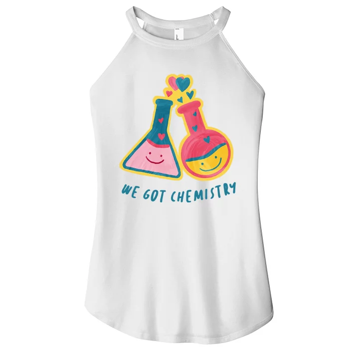 We Got Chemistry Cute Gift Women’s Perfect Tri Rocker Tank