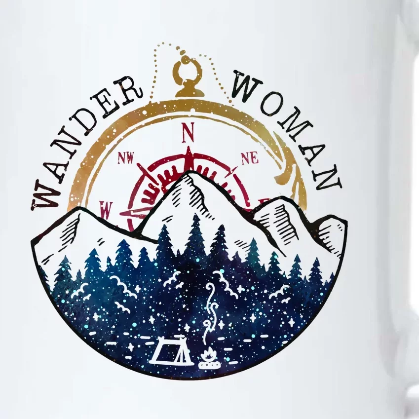 Wander Gift Camping Gift Idea For Mom Funny Gift Black Color Changing Mug