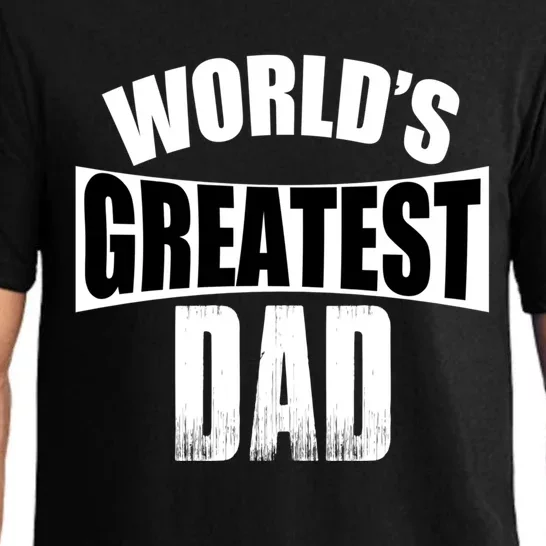 Worlds Greatest Dad Gift Pajama Set