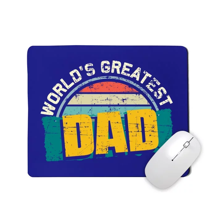 Worlds Greatest Dad Gift Mousepad