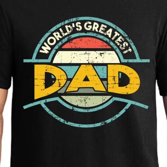 Worlds Greatest Dad Gift Pajama Set