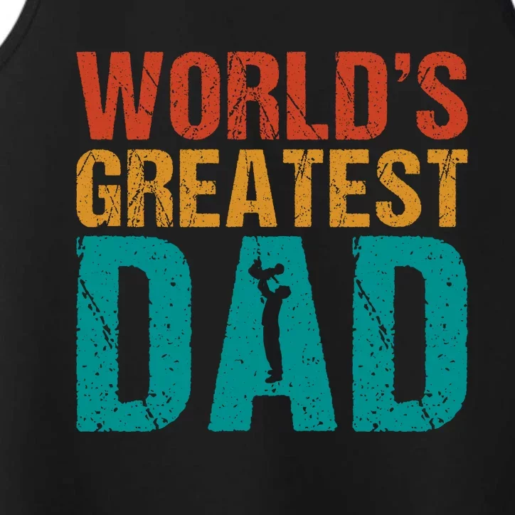 WorldS Greatest Dad Performance Tank