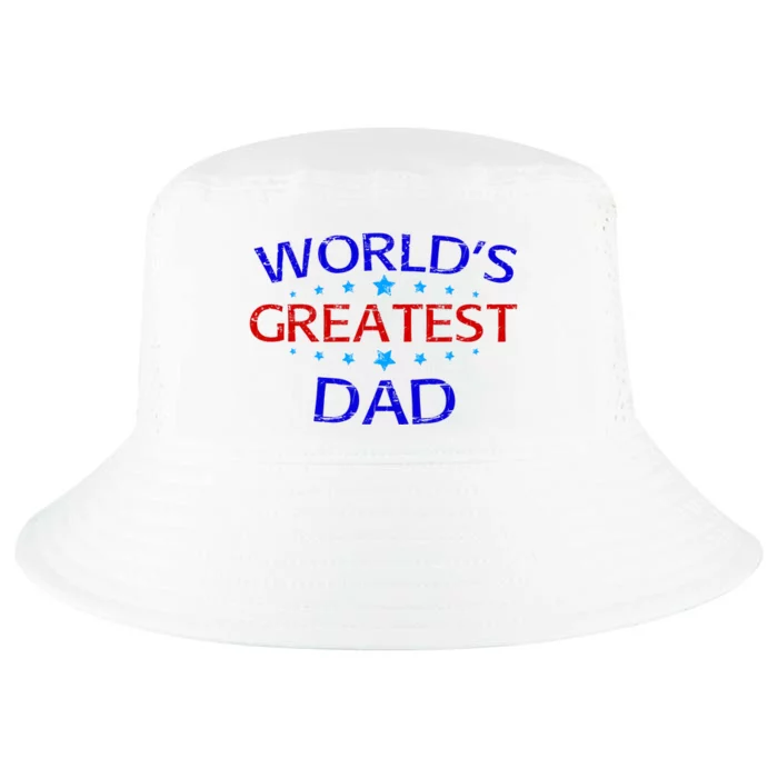 Worlds Greatest Dad Cool Comfort Performance Bucket Hat