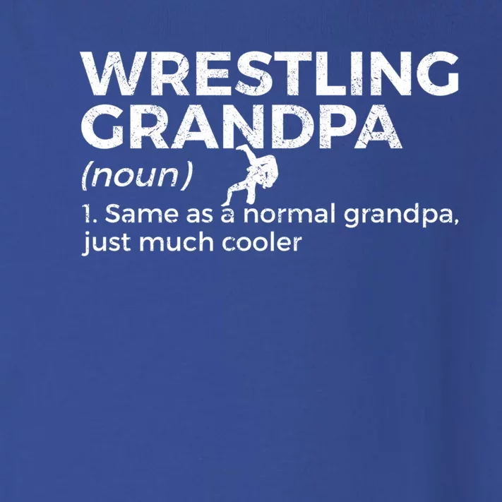 Wrestling Grandpa Definition Gift Toddler Long Sleeve Shirt