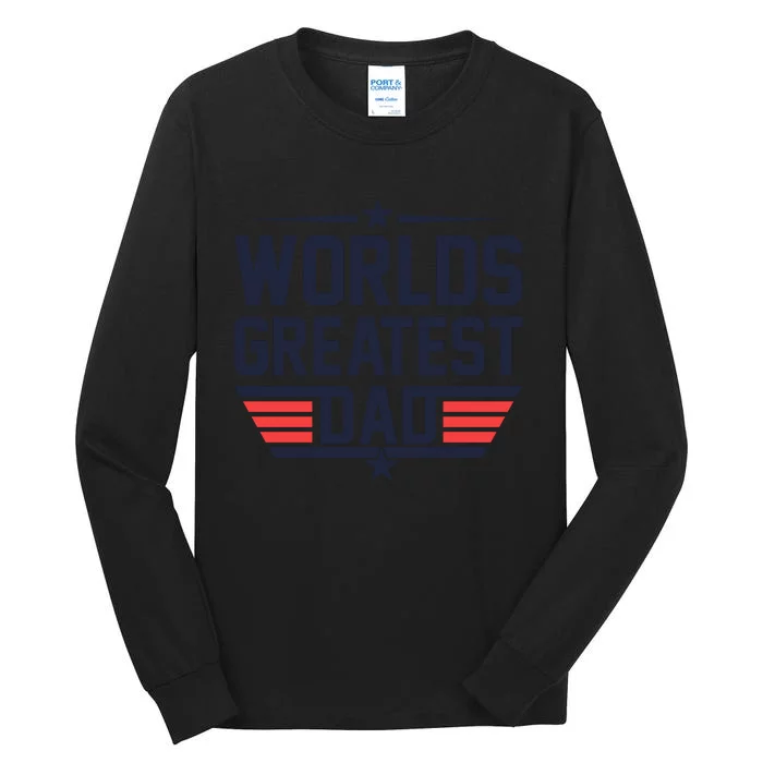 World's Greatest Dad Tall Long Sleeve T-Shirt