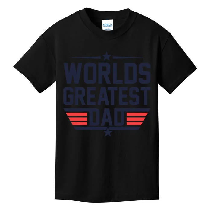 World's Greatest Dad Kids T-Shirt