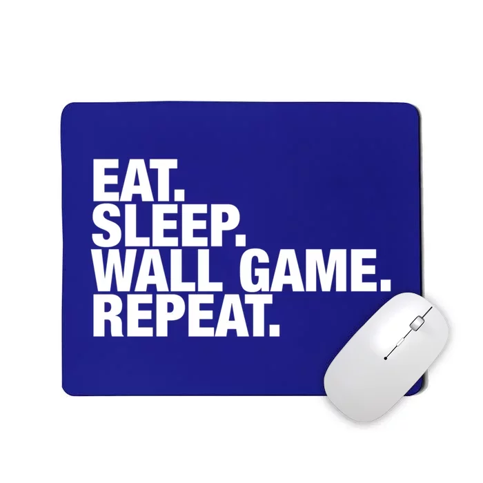 Wall Game Eat Sleep Repeat Gift Mousepad