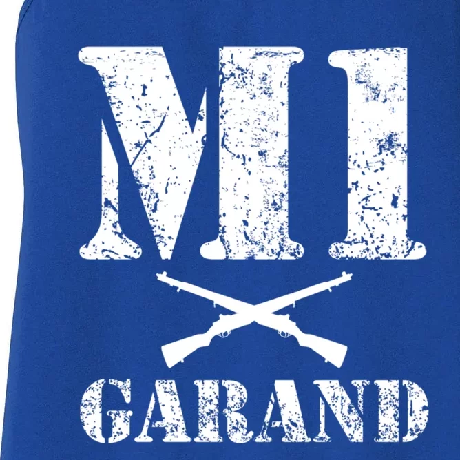 Wwii Gun Enthusiast M1 Garand Lover Military History Gift Women's Racerback Tank