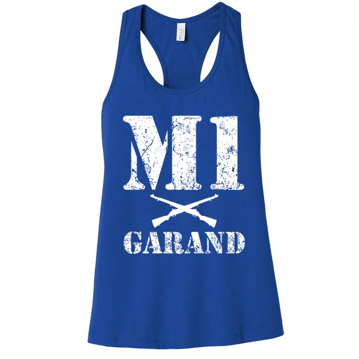 Wwii Gun Enthusiast M1 Garand Lover Military History Gift Women's Racerback Tank