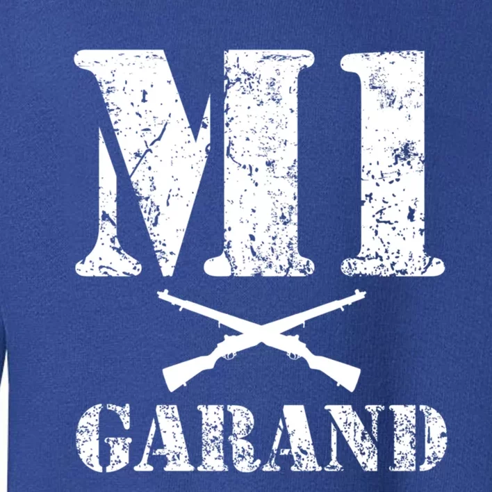 Wwii Gun Enthusiast M1 Garand Lover Military History Gift Toddler Sweatshirt