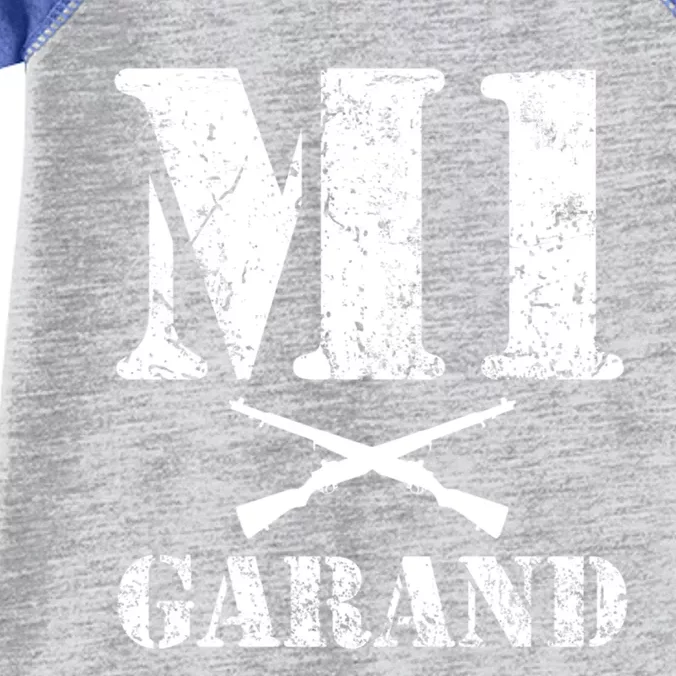 Wwii Gun Enthusiast M1 Garand Lover Military History Gift Infant Baby Jersey Bodysuit