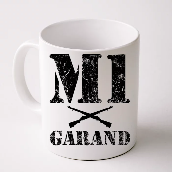 Wwii Gun Enthusiast M1 Garand Lover Military History Gift Front & Back Coffee Mug