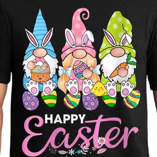 Wo Gnome Easter Shirt Wo Easter Outfit Easter Girls Pajama Set