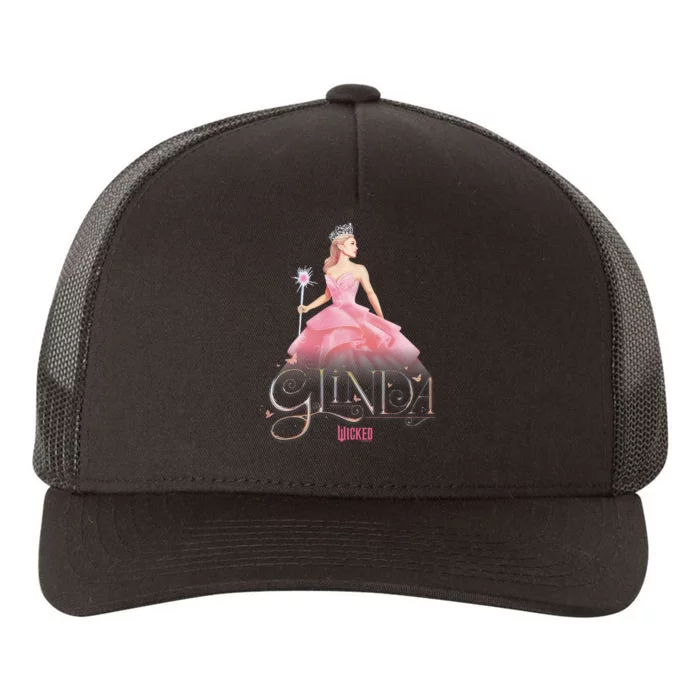 Wicked Glinda Elegant Pose Yupoong Adult 5-Panel Trucker Hat