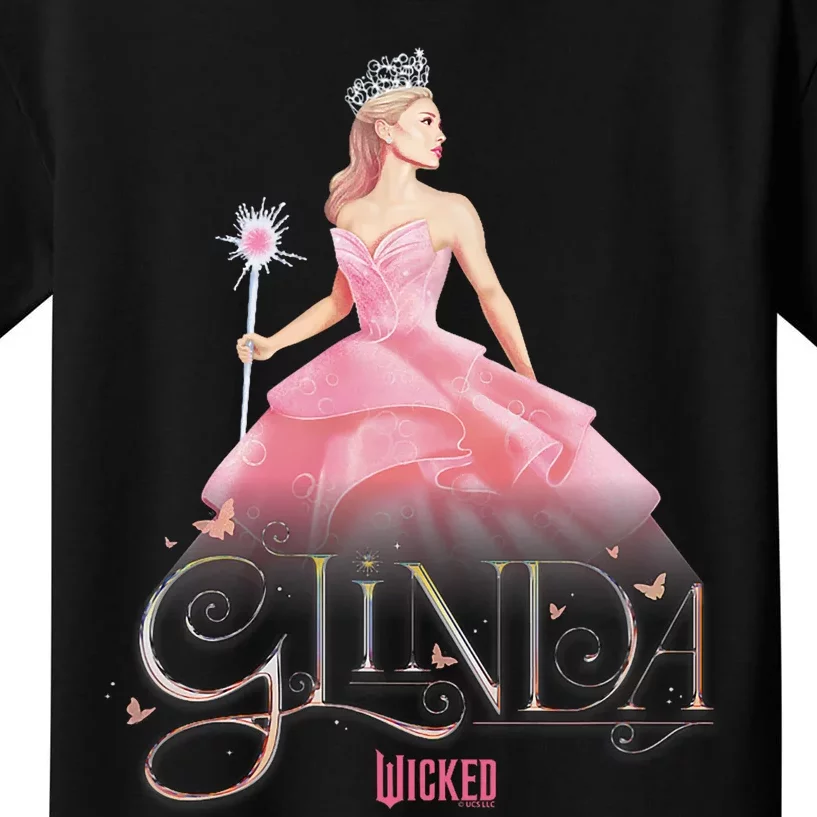 Wicked Glinda Elegant Pose Kids T-Shirt