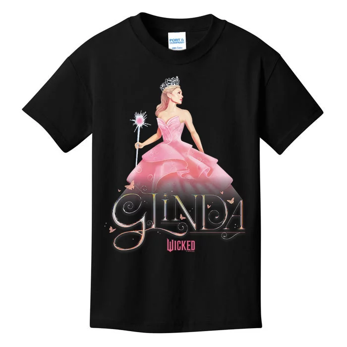 Wicked Glinda Elegant Pose Kids T-Shirt