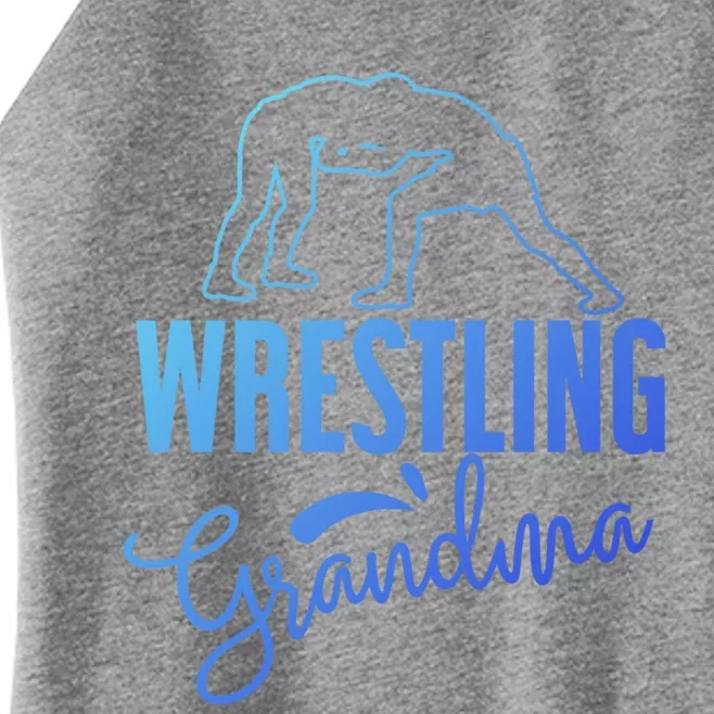 Wrestling Grandma For Wrestling Grandmother Gift Women’s Perfect Tri Rocker Tank