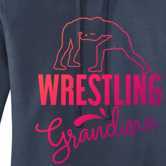 Wrestling Grandma For Wrestling Grandmother Gift Women's Pullover Hoodie