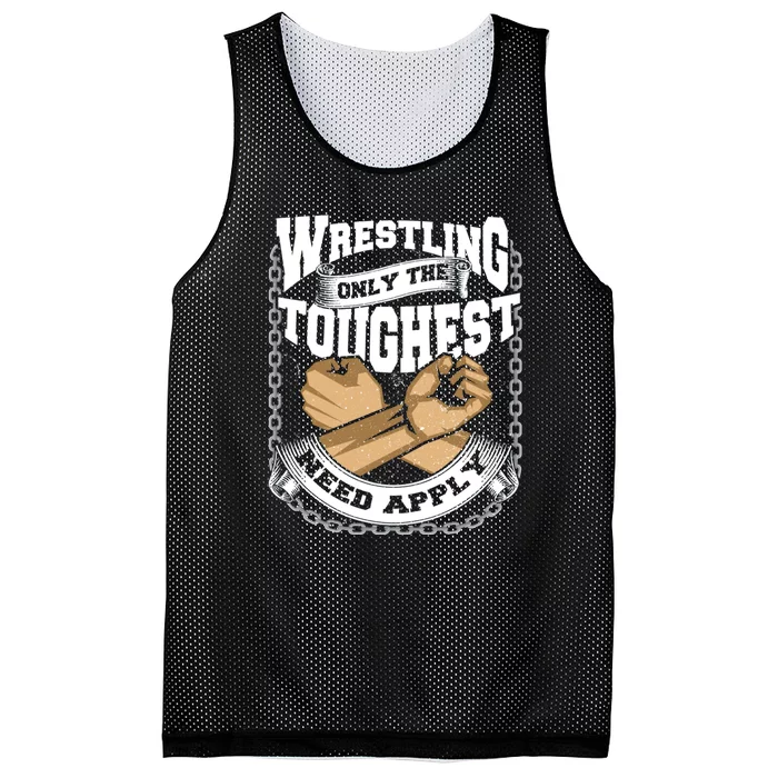 Wrestling Ground Fight Exhibition Fight Catch Mesh Reversible Basketball Jersey Tank