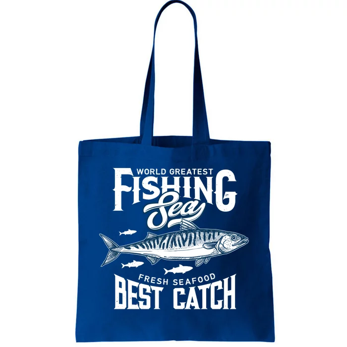 World Greatest Fishing Tote Bag