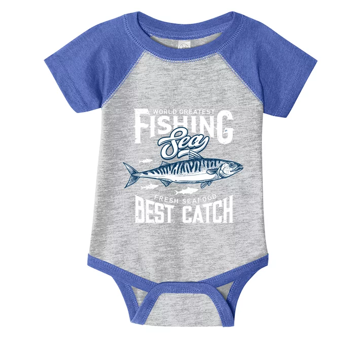 World Greatest Fishing Infant Baby Jersey Bodysuit