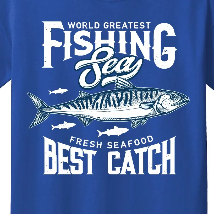 World Greatest Fishing Kids T-Shirt