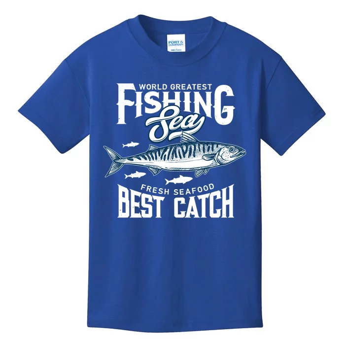 World Greatest Fishing Kids T-Shirt