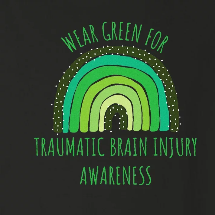 Wear Green For Traumatic Brain Injury Awareness Month Toddler Long Sleeve Shirt