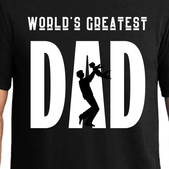 World’S Greatest Father Fathers Day Gift Funny Pajama Set