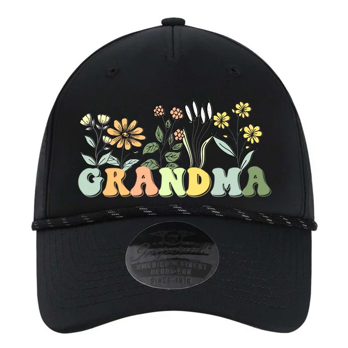 Wildflowers Grandma Floral MotherS Day Grandma Performance The Dyno Cap