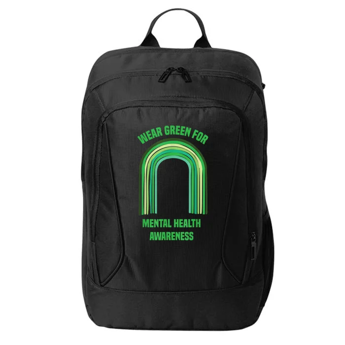 Wear Green For Mental Health Awareness, | Mental Health City Backpack