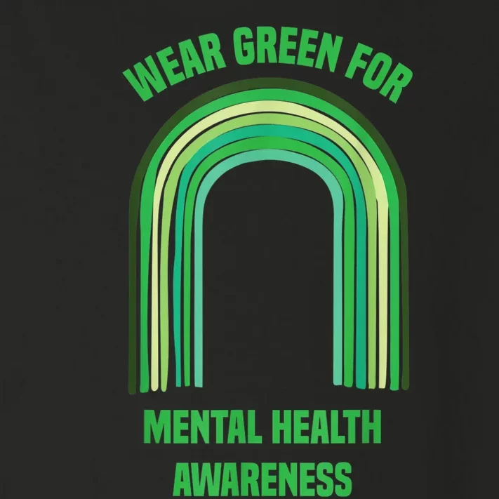 Wear Green For Mental Health Awareness, | Mental Health Toddler Long Sleeve Shirt