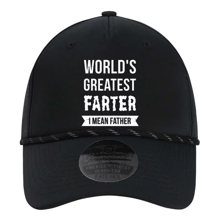 Worlds Greatest Farter I Mean Father Funny Gift Performance The Dyno Cap